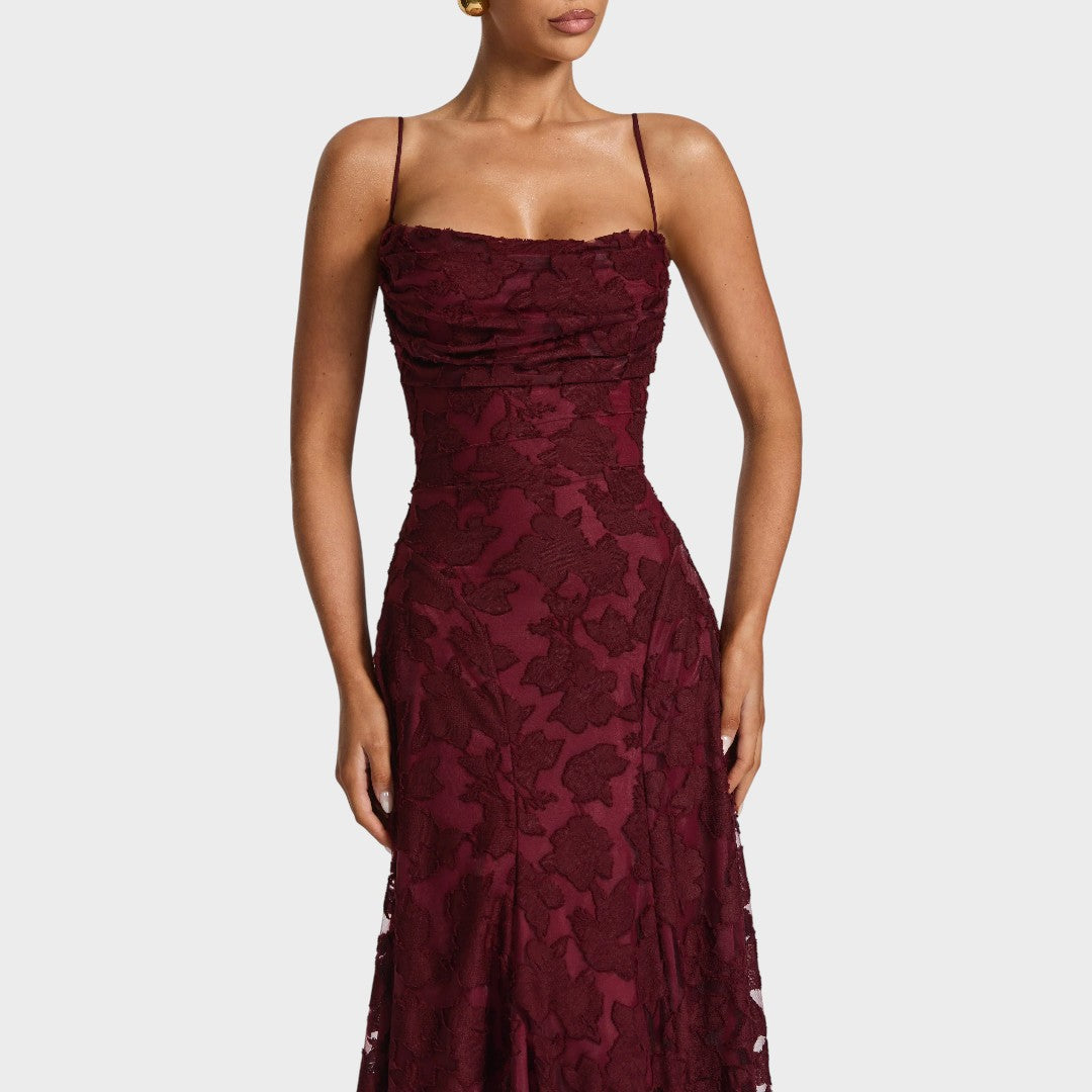 Larissa | Vestido Largo de Encaje