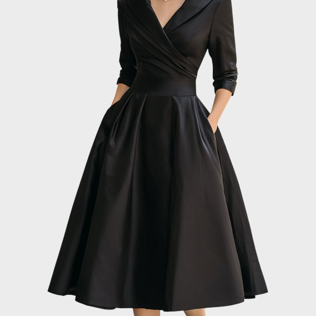 Amália |  Vestido Midi Elegante