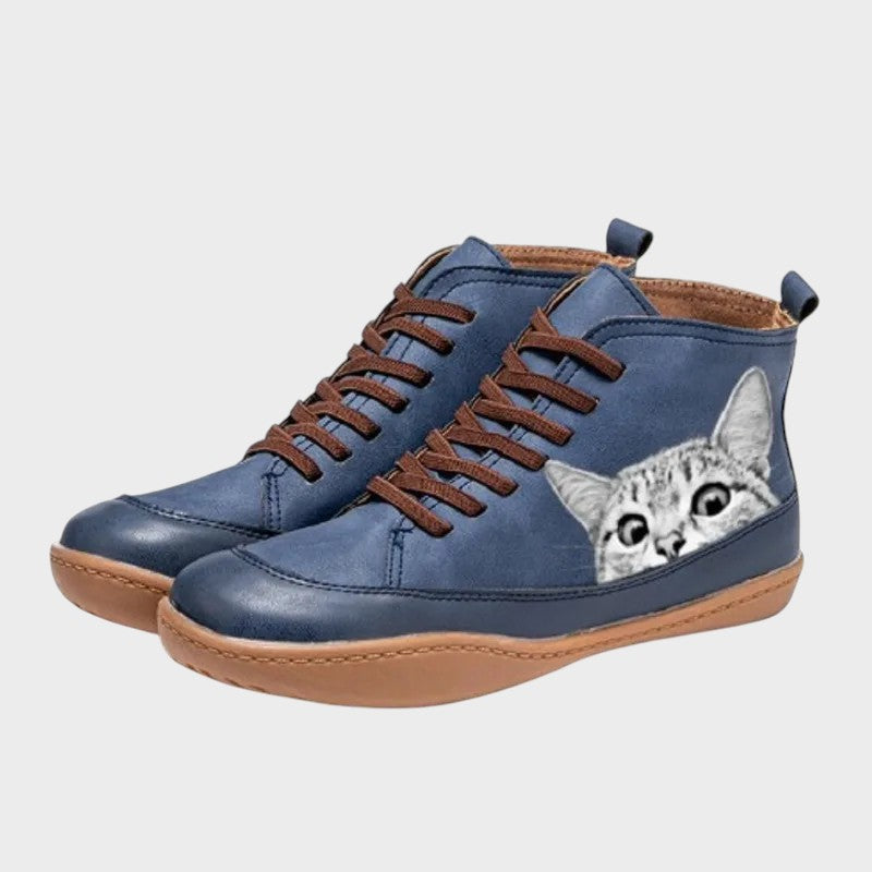 Mia |  Botines de Piel