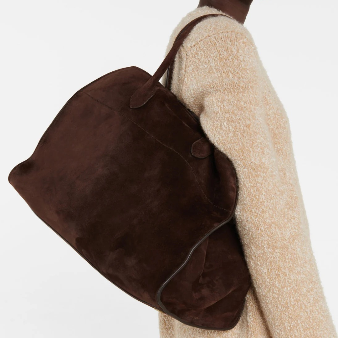 Bolso tote de piel