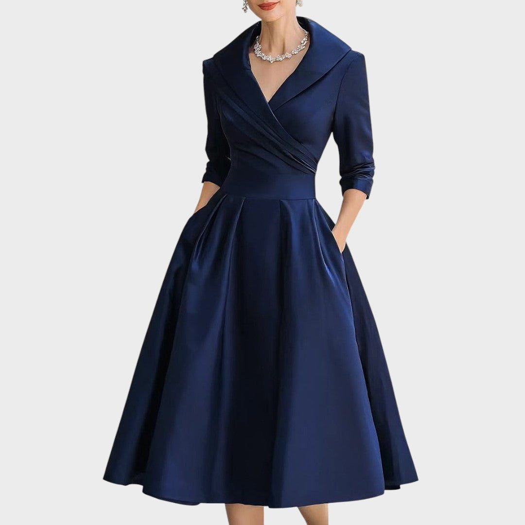 Amália |  Vestido Midi Elegante