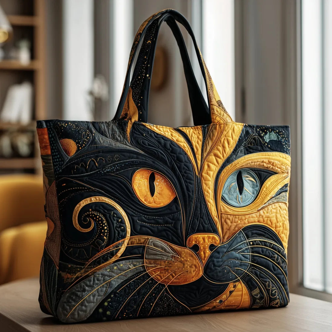 Bolso Artesanal de Gato Místico