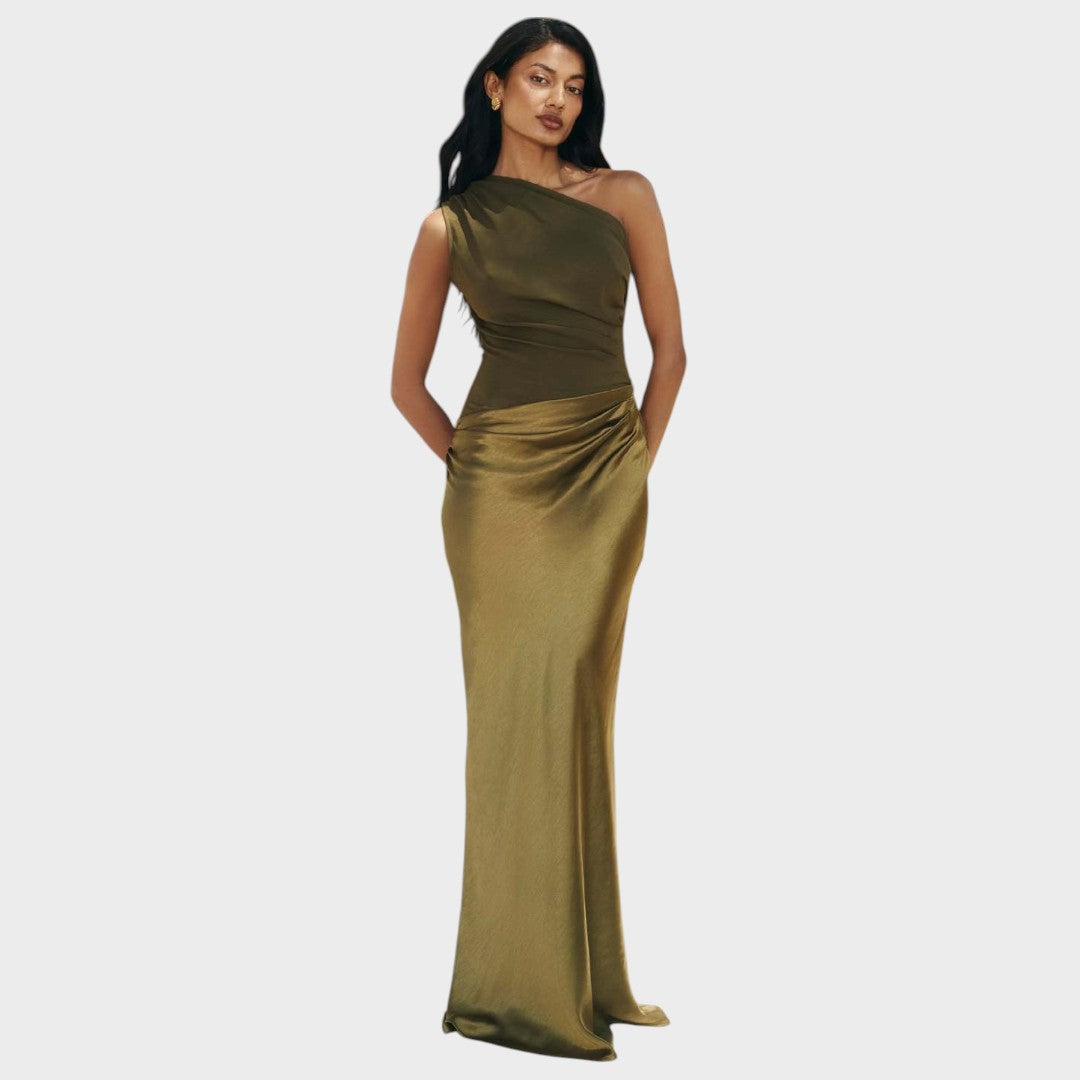 Asmine | Elegante Vestido de Un Solo Hombro