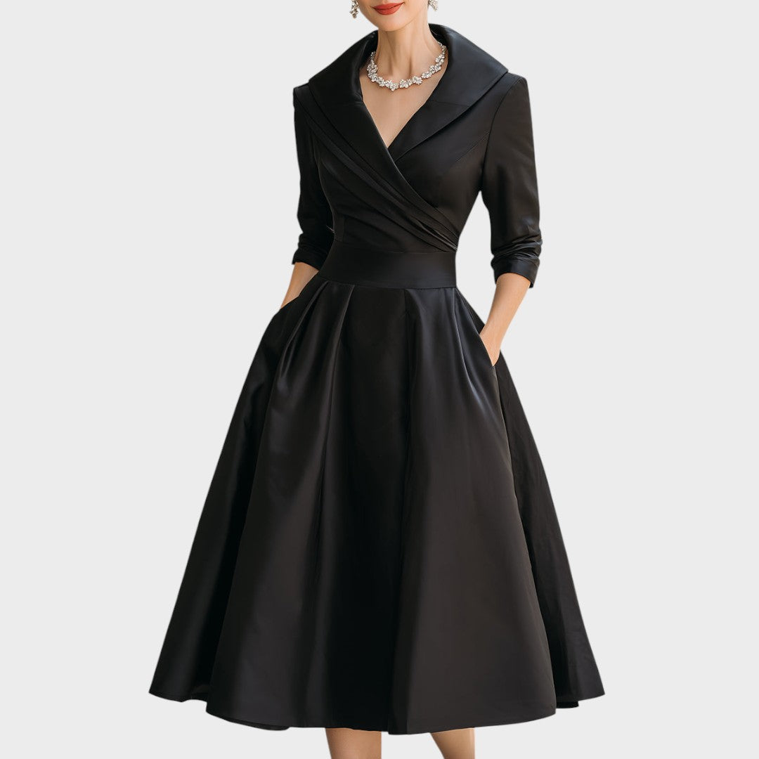 Amália |  Vestido Midi Elegante