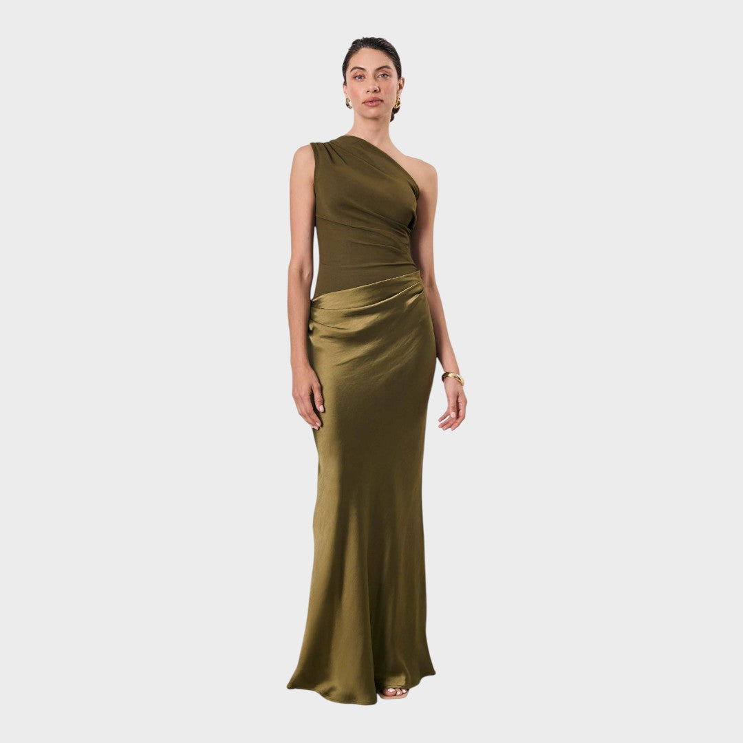 Asmine | Elegante Vestido de Un Solo Hombro