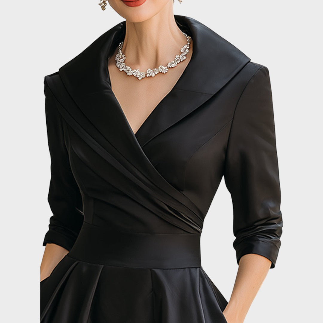 Amália |  Vestido Midi Elegante