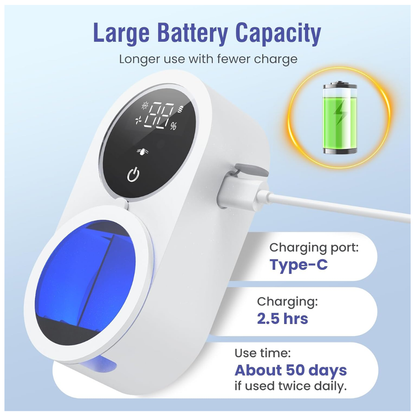 Desinfectador UV-C & UV-A para Cepillos de Dientes