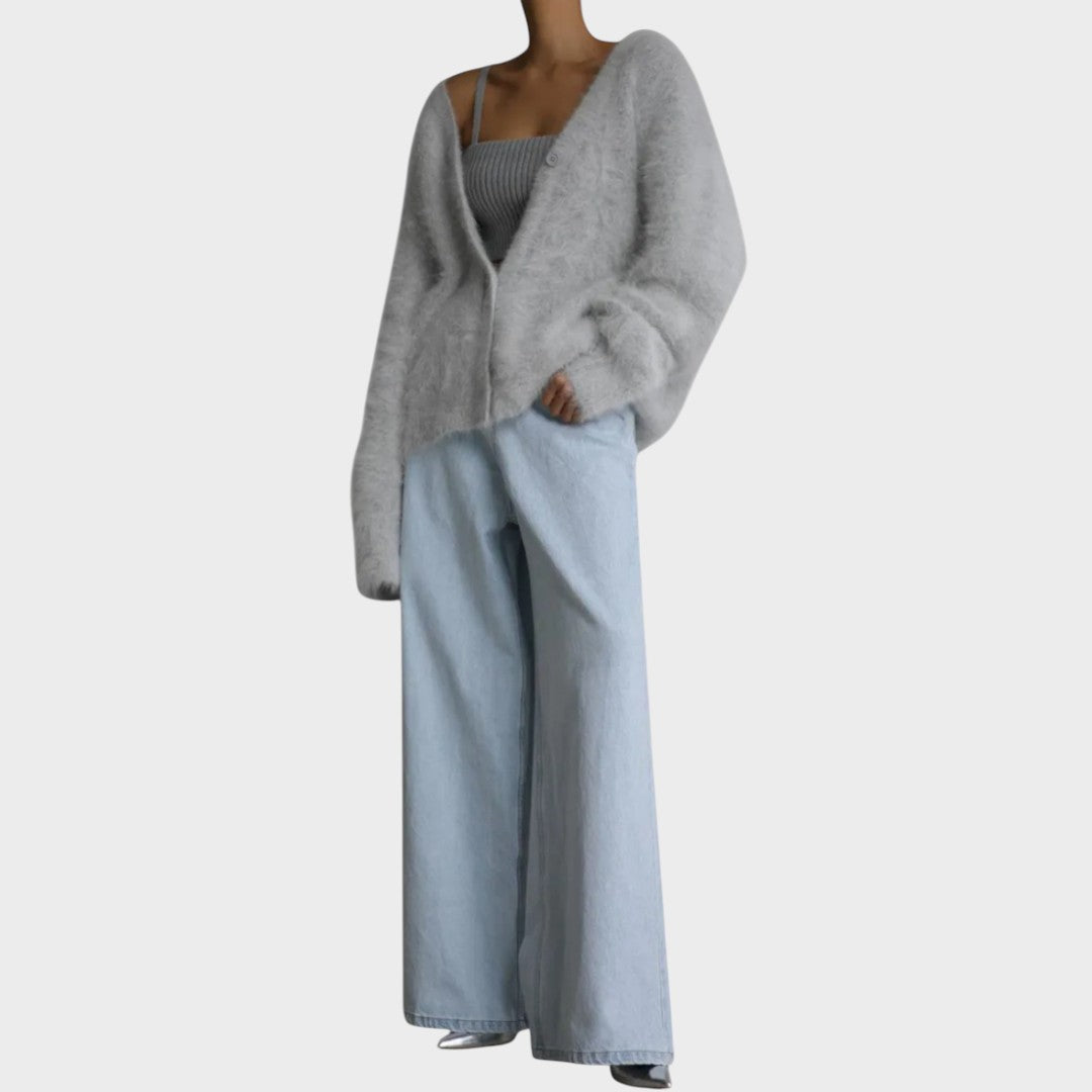 Daniela | Cardigan de Mezcla de Cachemira Suave
