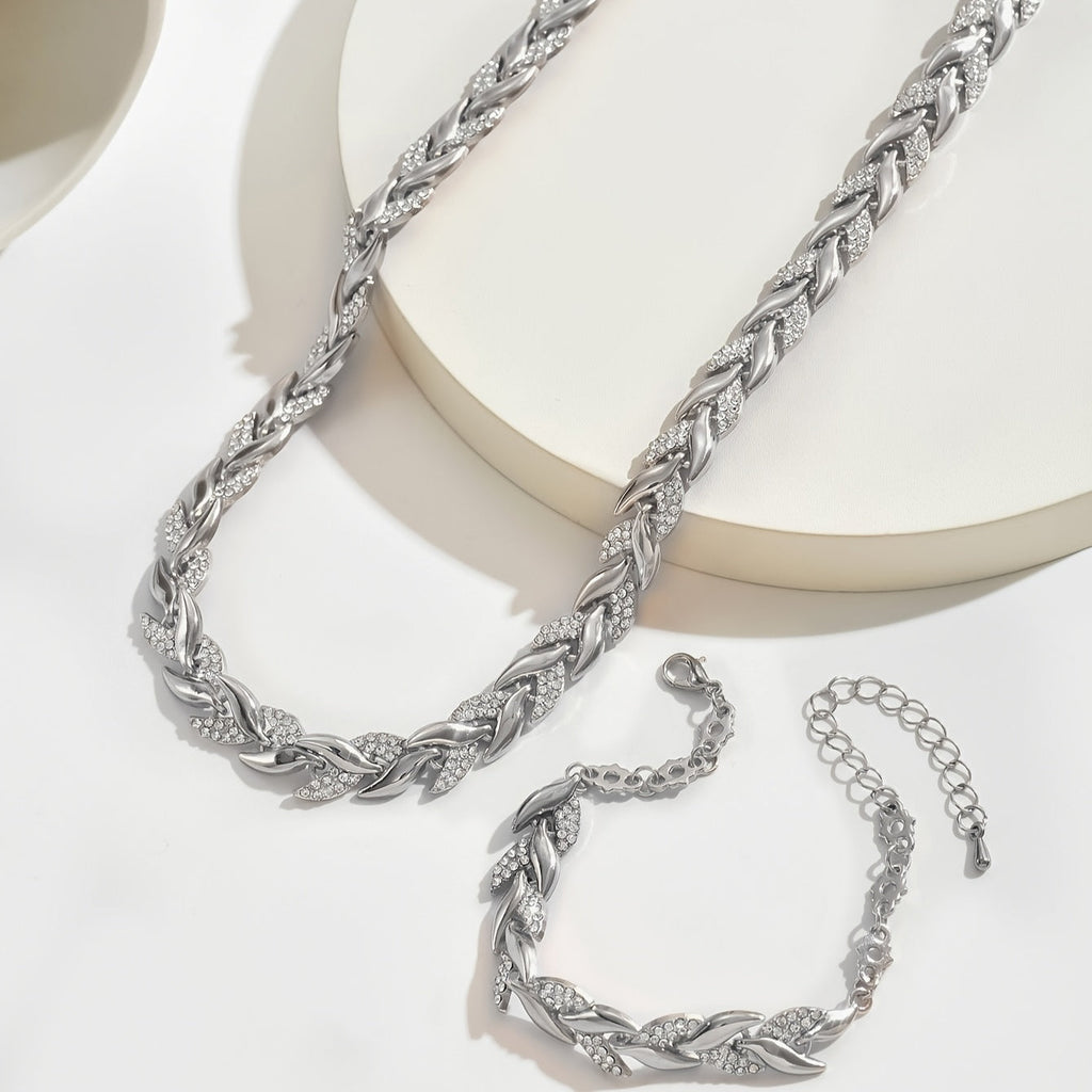 Claudine™ | Set Colgante y Pulsera Cola de Sirena