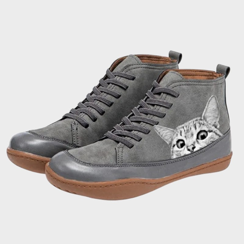 Mia |  Botines de Piel