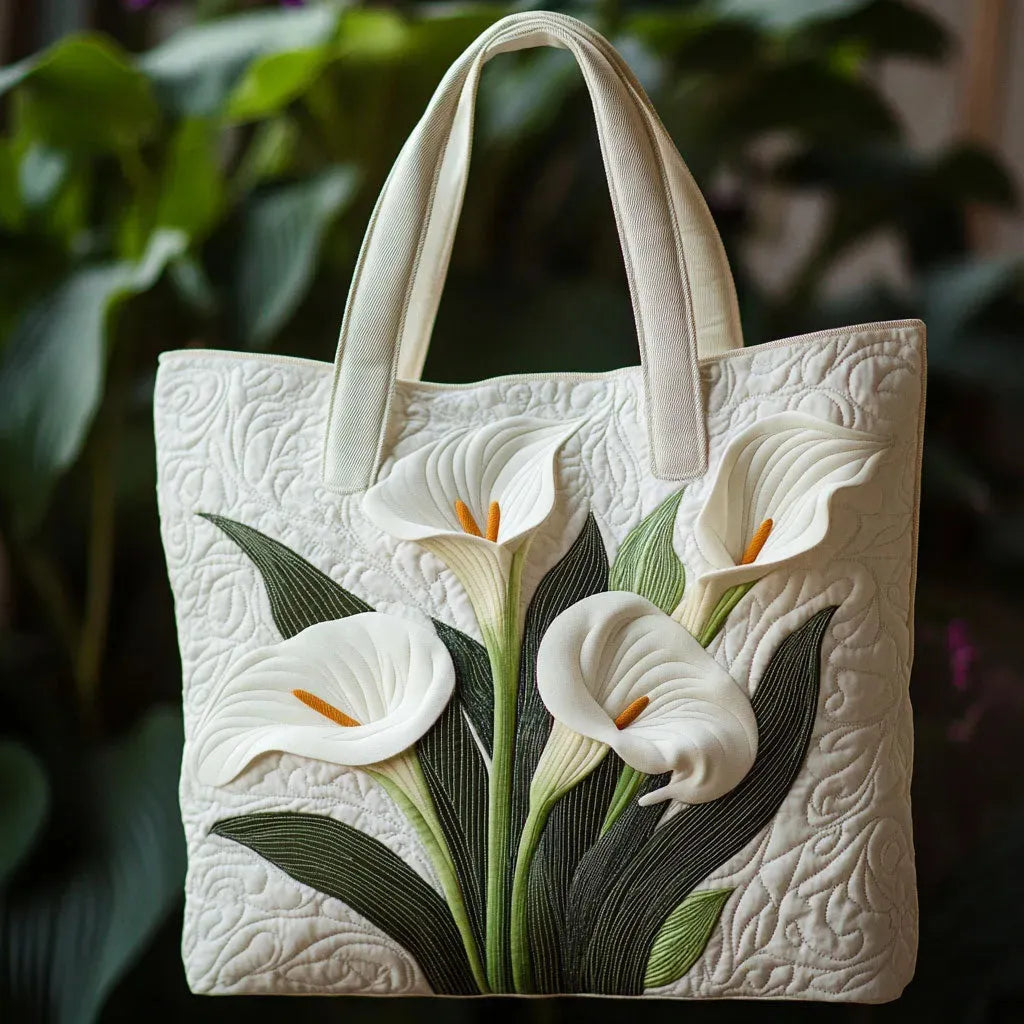 Bolso Trapuntado Artesanal con Concha Blanca