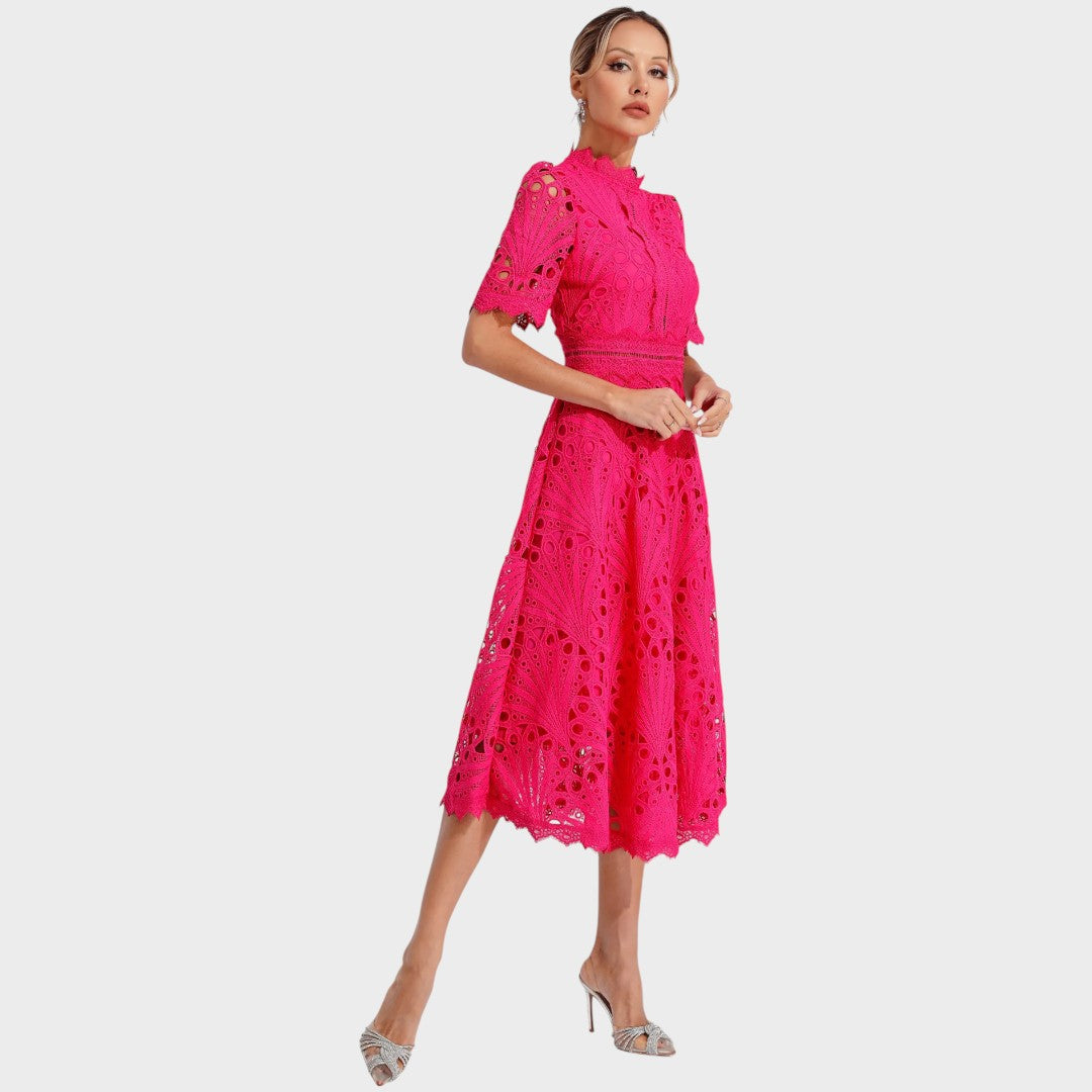 Carmen | Vestido Midi de Encaje