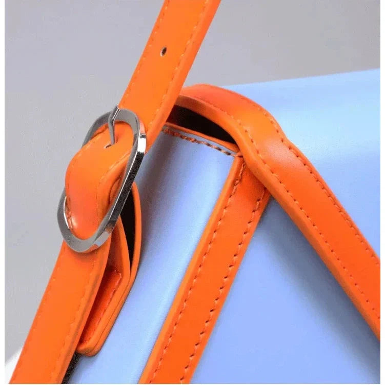 Bolso geométrico de diseño estructurado