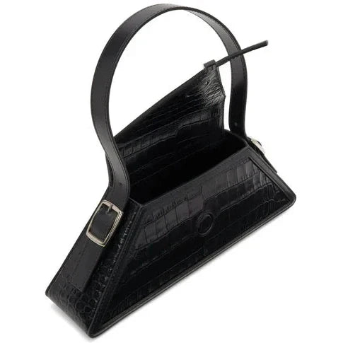 Bolso geométrico de diseño estructurado