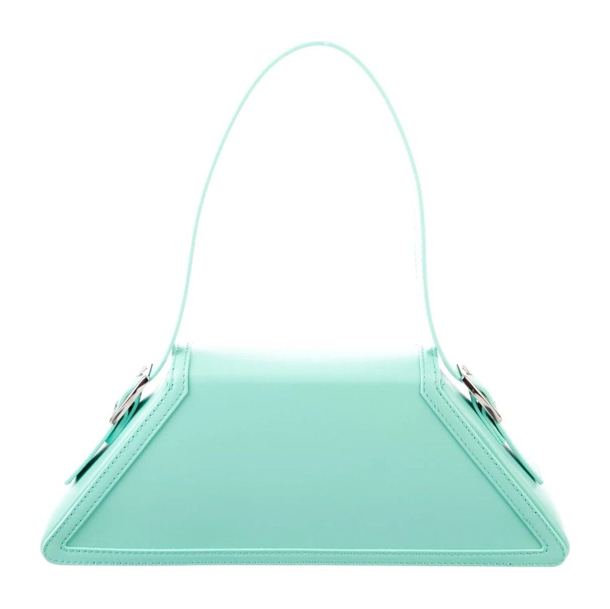 Bolso geométrico de diseño estructurado