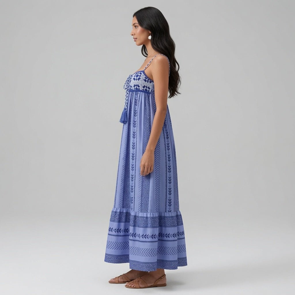 AMAPOLA™ | Vestido bohemio de verano - Nhaura