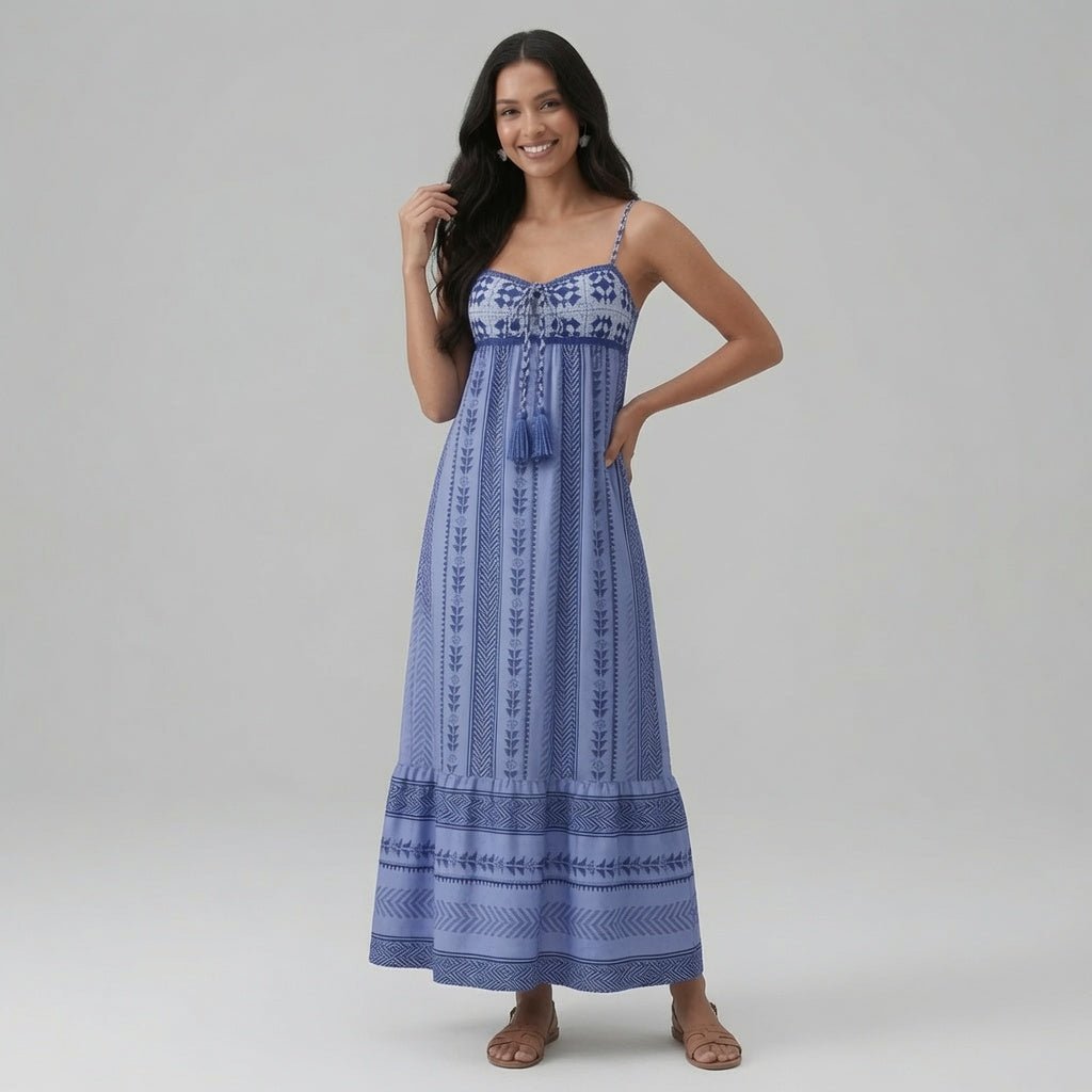 AMAPOLA™ | Vestido bohemio de verano - Nhaura