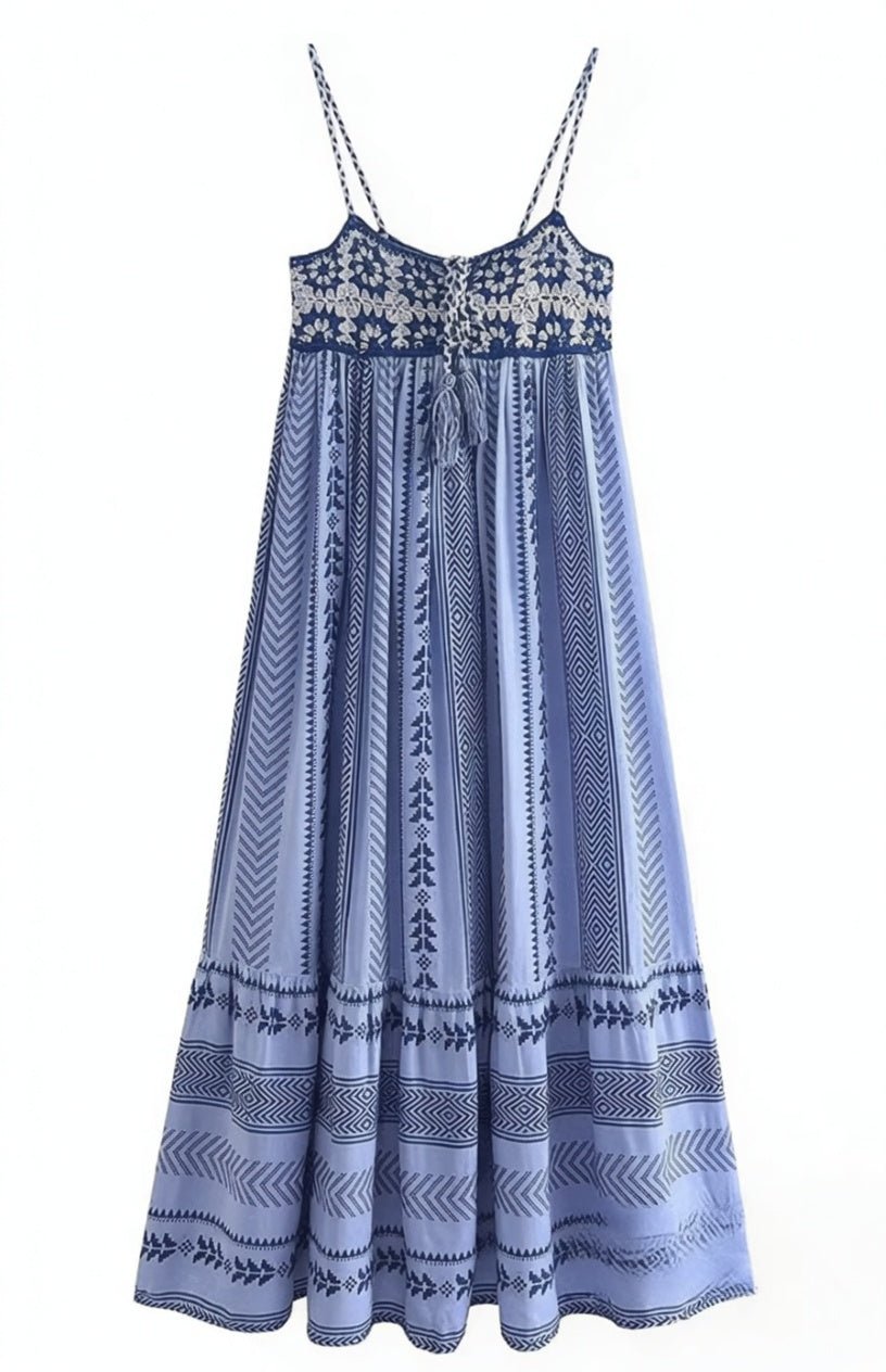 AMAPOLA™ | Vestido bohemio de verano - Nhaura