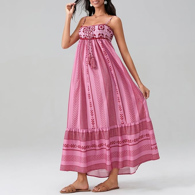 AMAPOLA™ | Vestido bohemio de verano - Nhaura