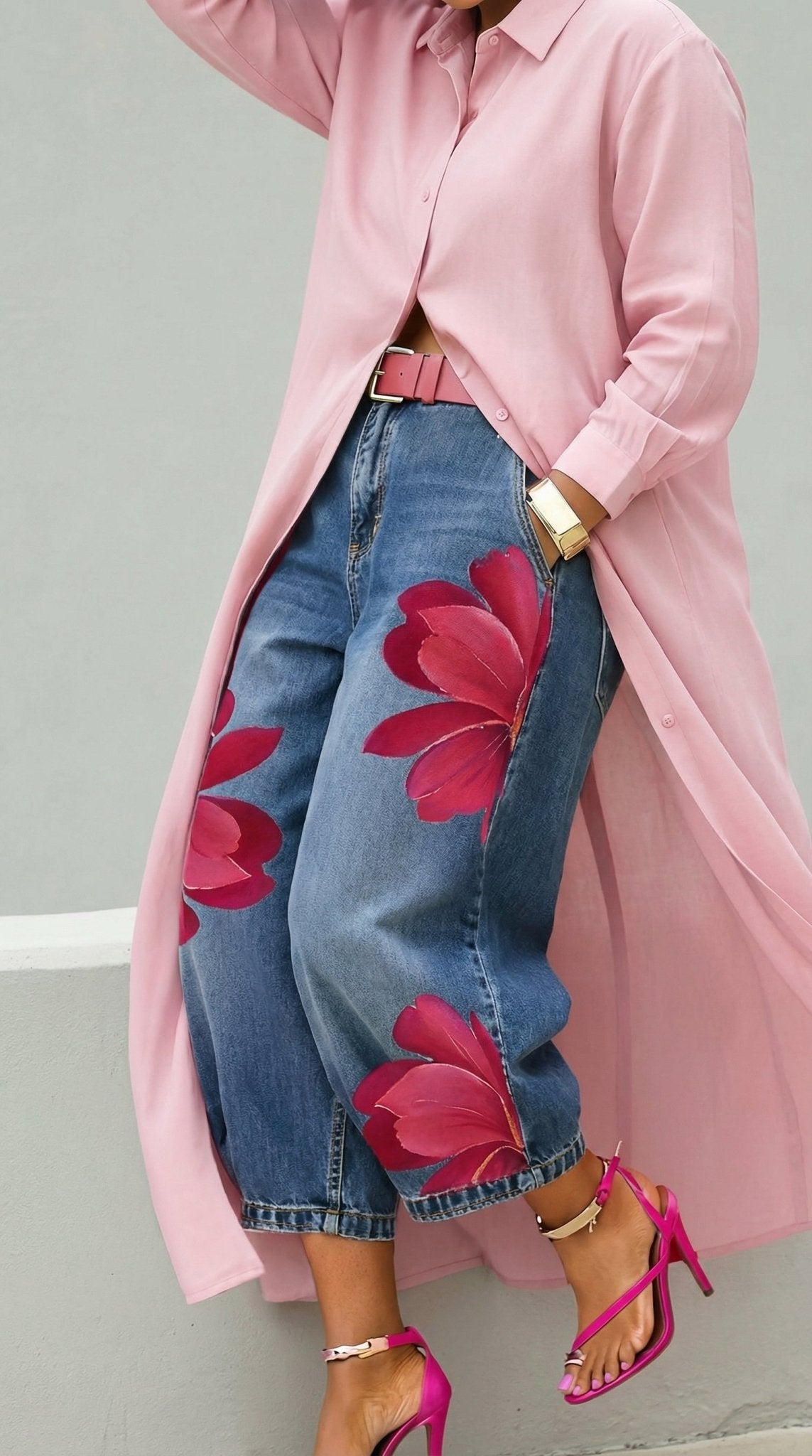 AURORA | CAMISA LARGA PRIMAVERA - Nhaura