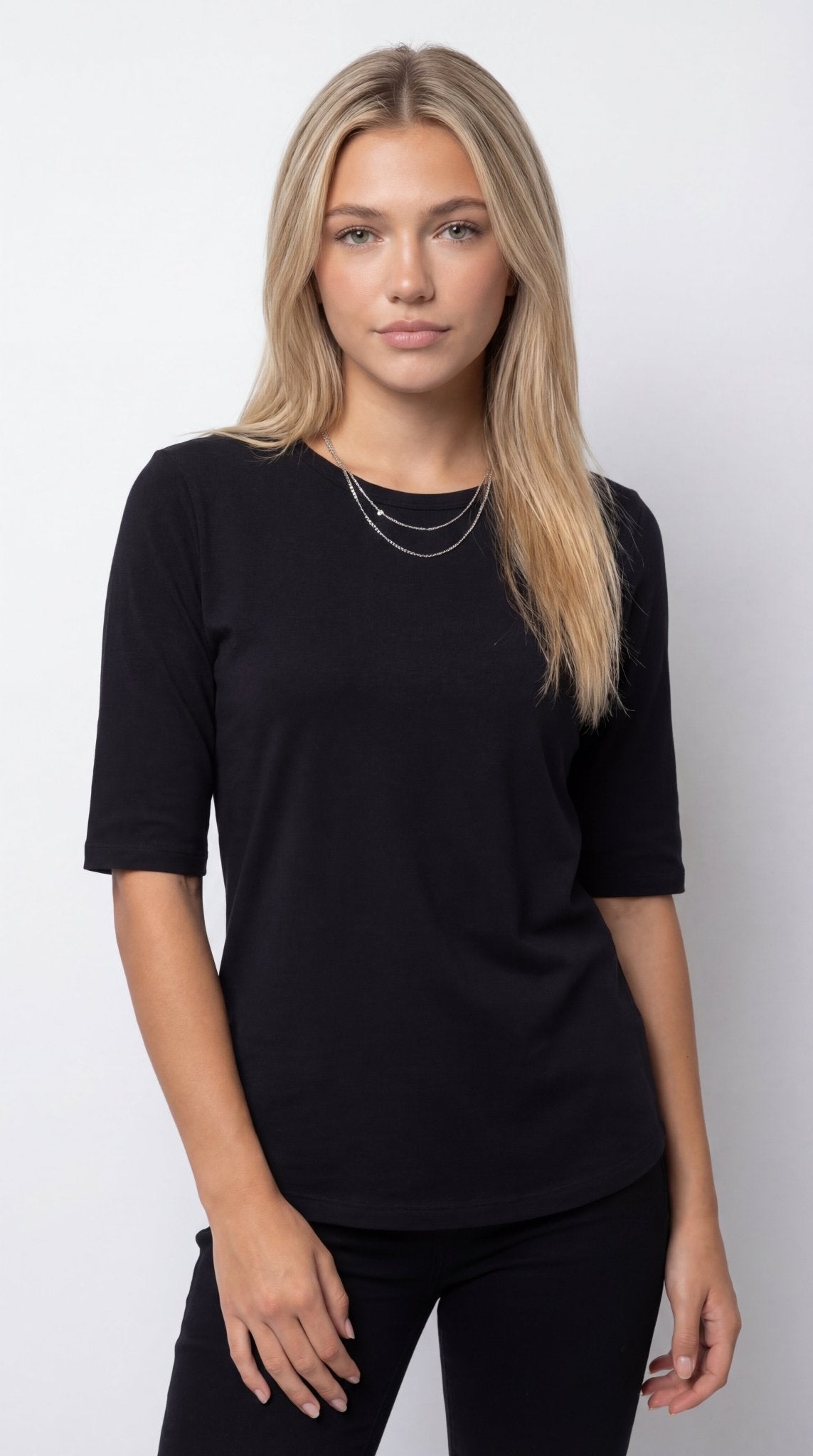 CAMISETA BÁSICA RELAXED FIT - Nhaura