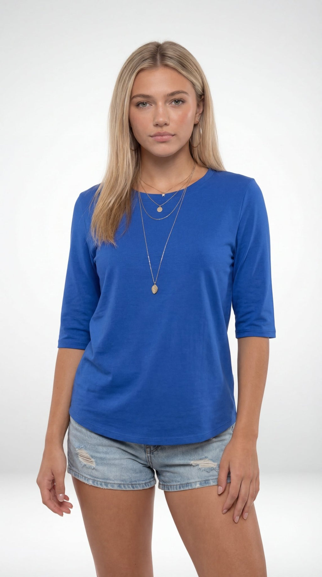 CAMISETA BÁSICA RELAXED FIT - Nhaura