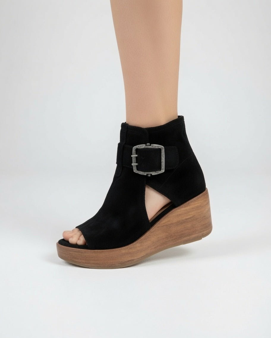 CUÑEIRA™ | BOTINES CON HEBILLA - Nhaura
