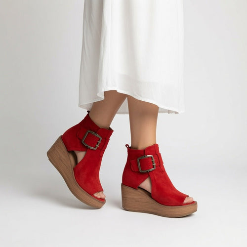 CUÑEIRA™ | BOTINES CON HEBILLA - Nhaura