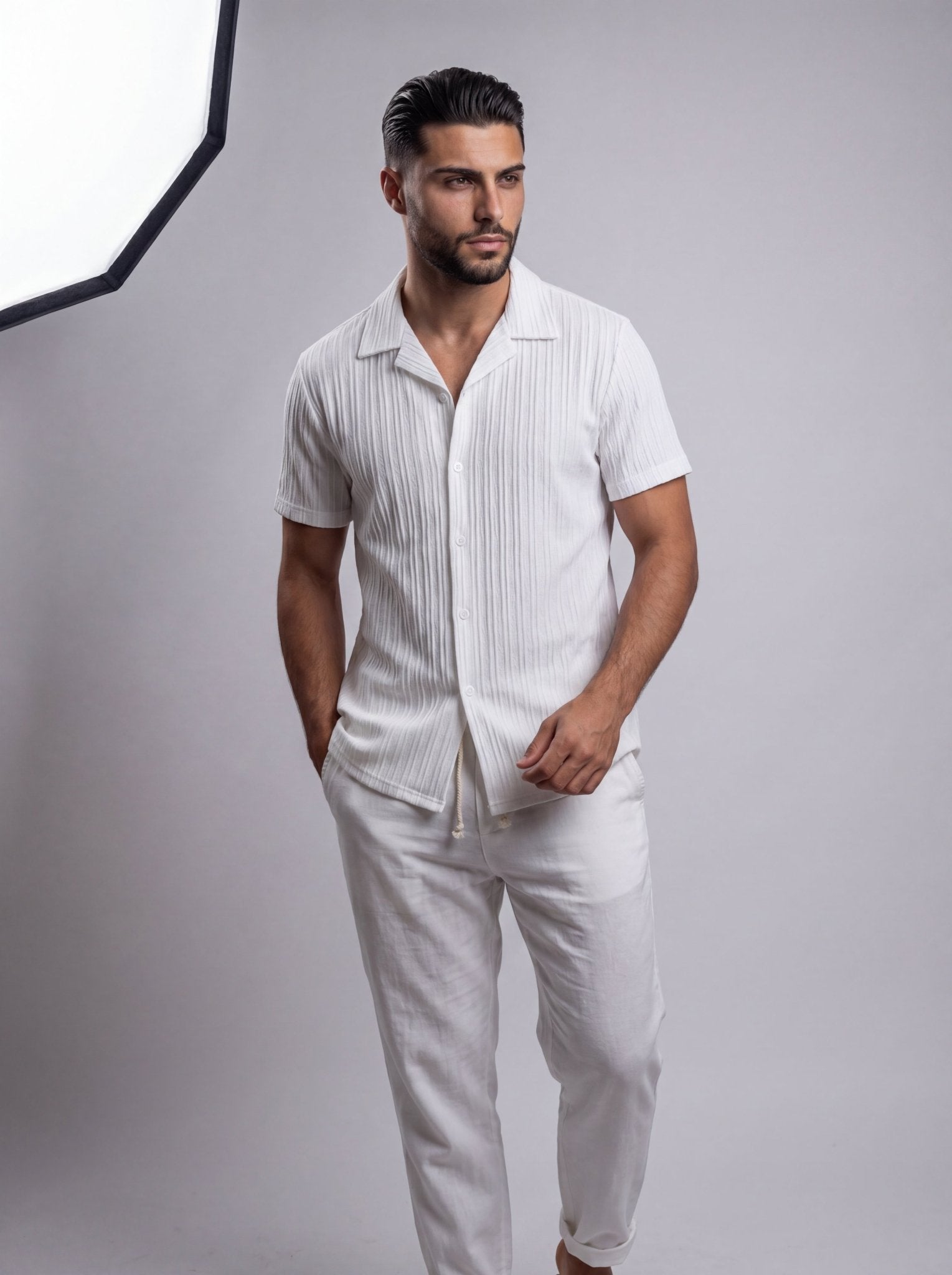 DUBAI | CONJUNTO DE LINO VERANO - Nhaura