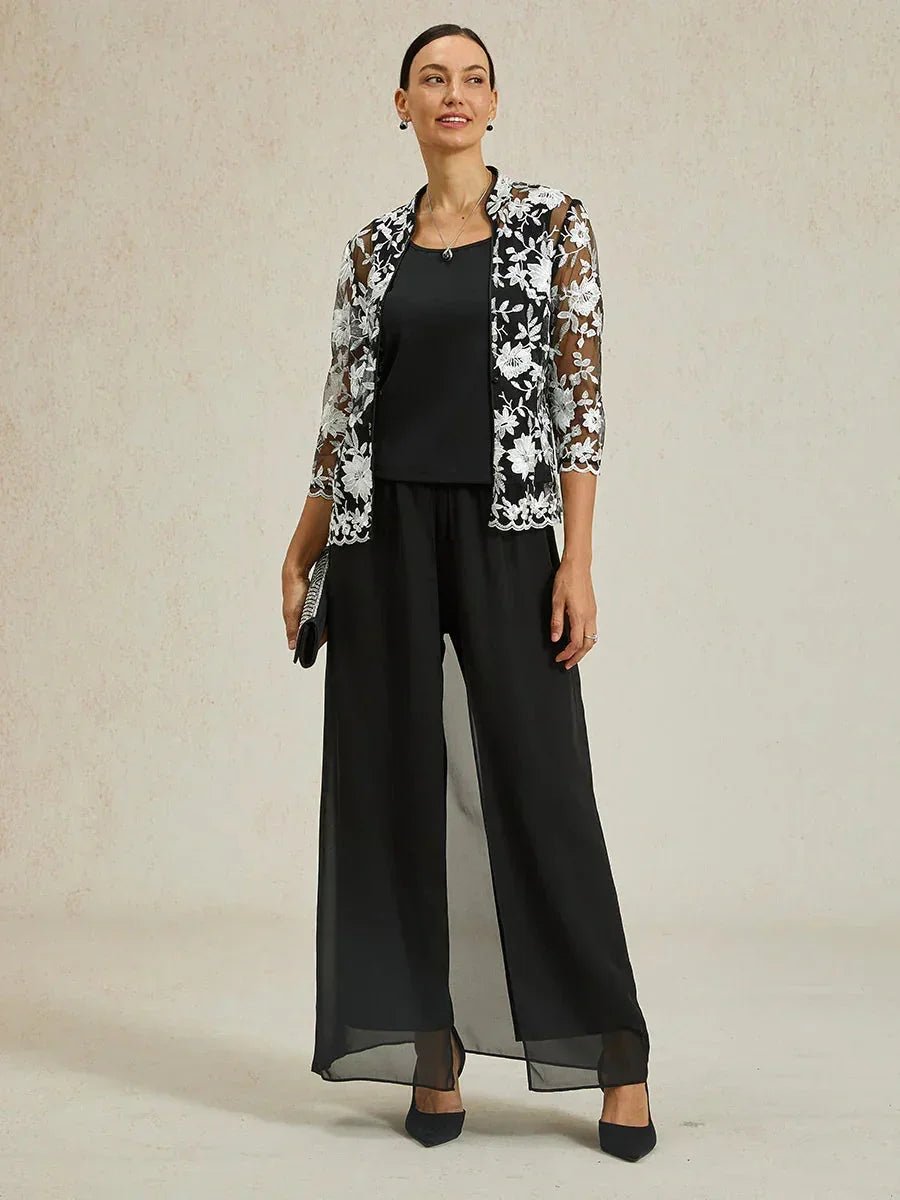 Falda-pantalón elegante con pantalón elástico integrado - Nhaura