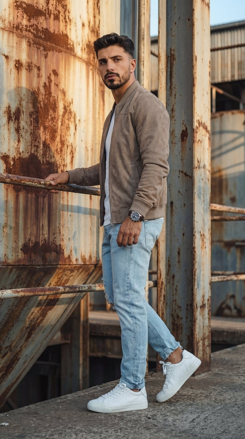 GANTE BOMBER FIT - Nhaura