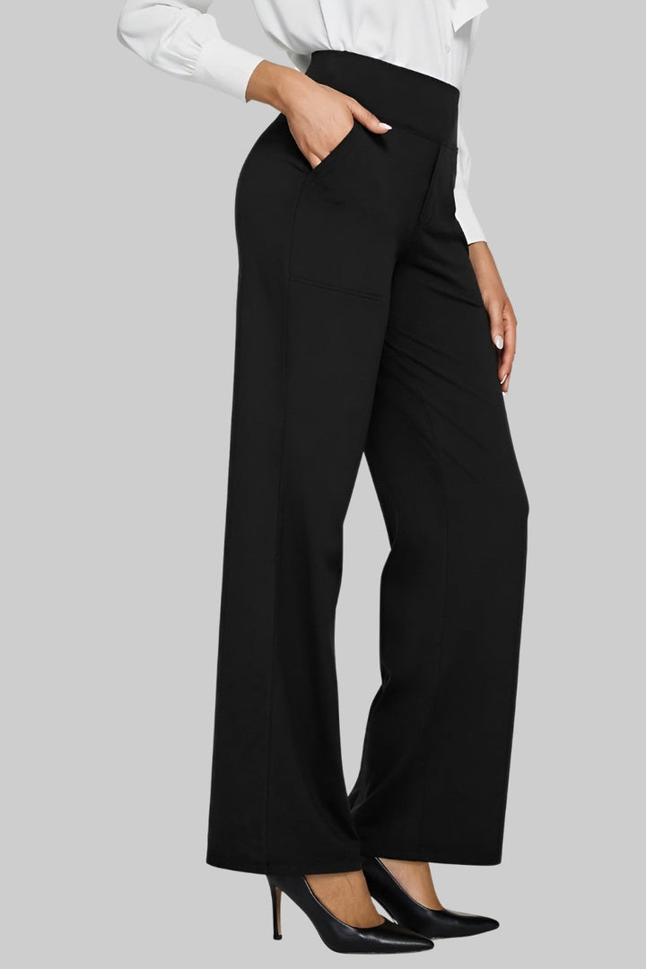 Pantalón elegante cintura elástica