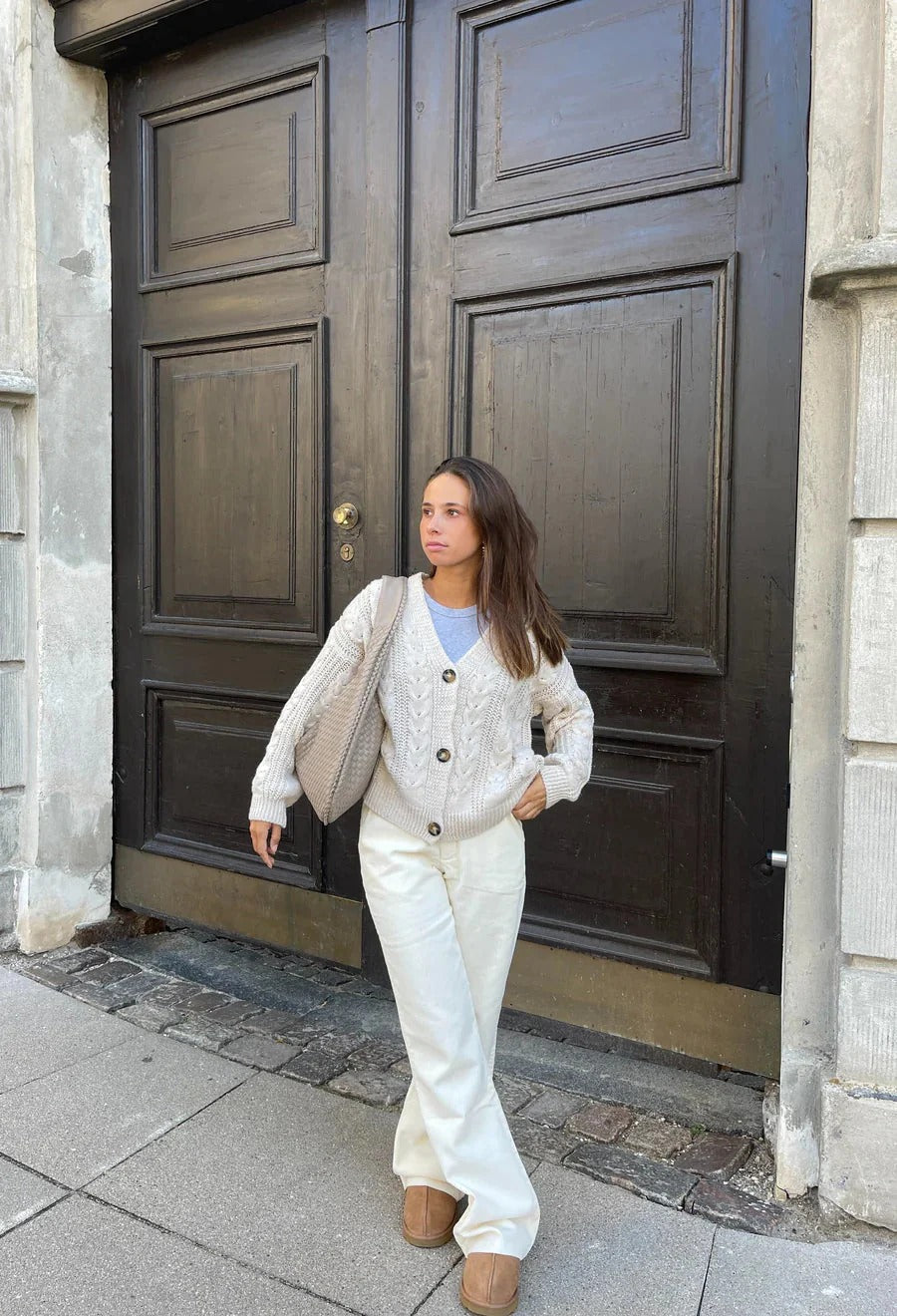 Bolso hobo trenzado elegante