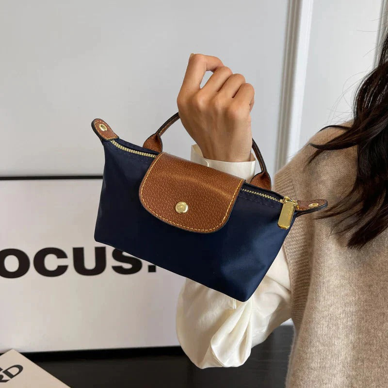 Bolso mini plegable elegante