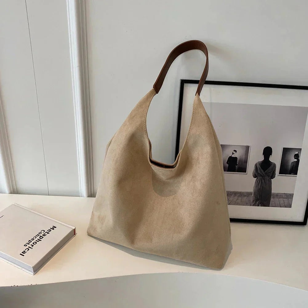 Bolso hobo de piel suave