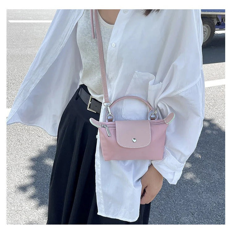 Bolso mini plegable elegante