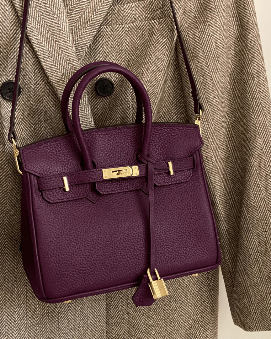Bolso tipo Birkin elegante
