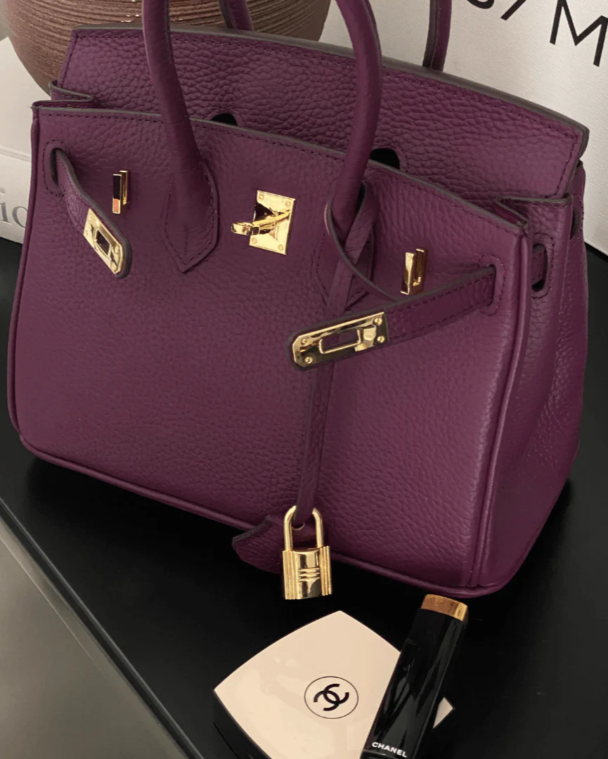 Bolso tipo Birkin elegante