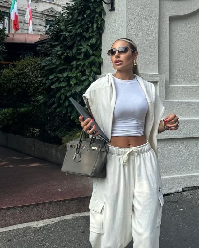 Bolso tipo Birkin elegante