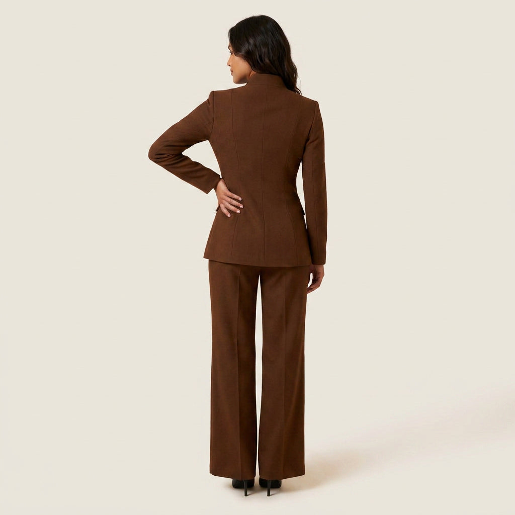 Traje de Chaqueta Americana y Pantalón para Mujer