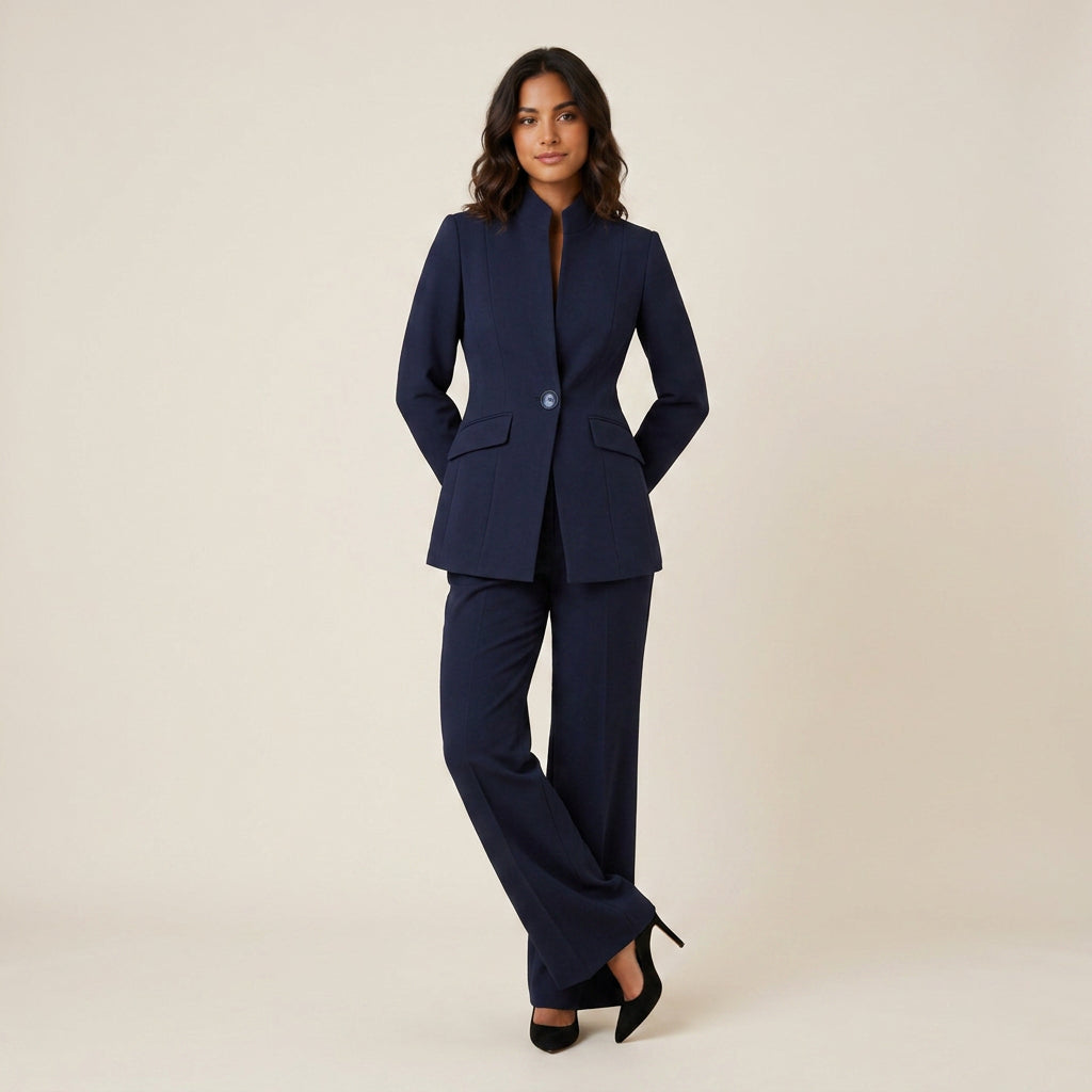 Traje de Chaqueta Americana y Pantalón para Mujer