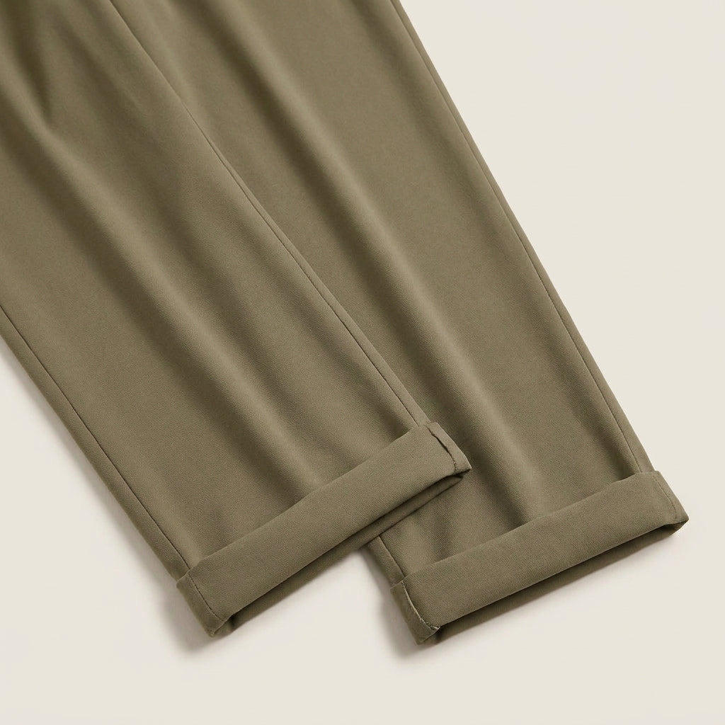 Conjunto Top Cruzado Pantalón Culotte Fluido para Mujer