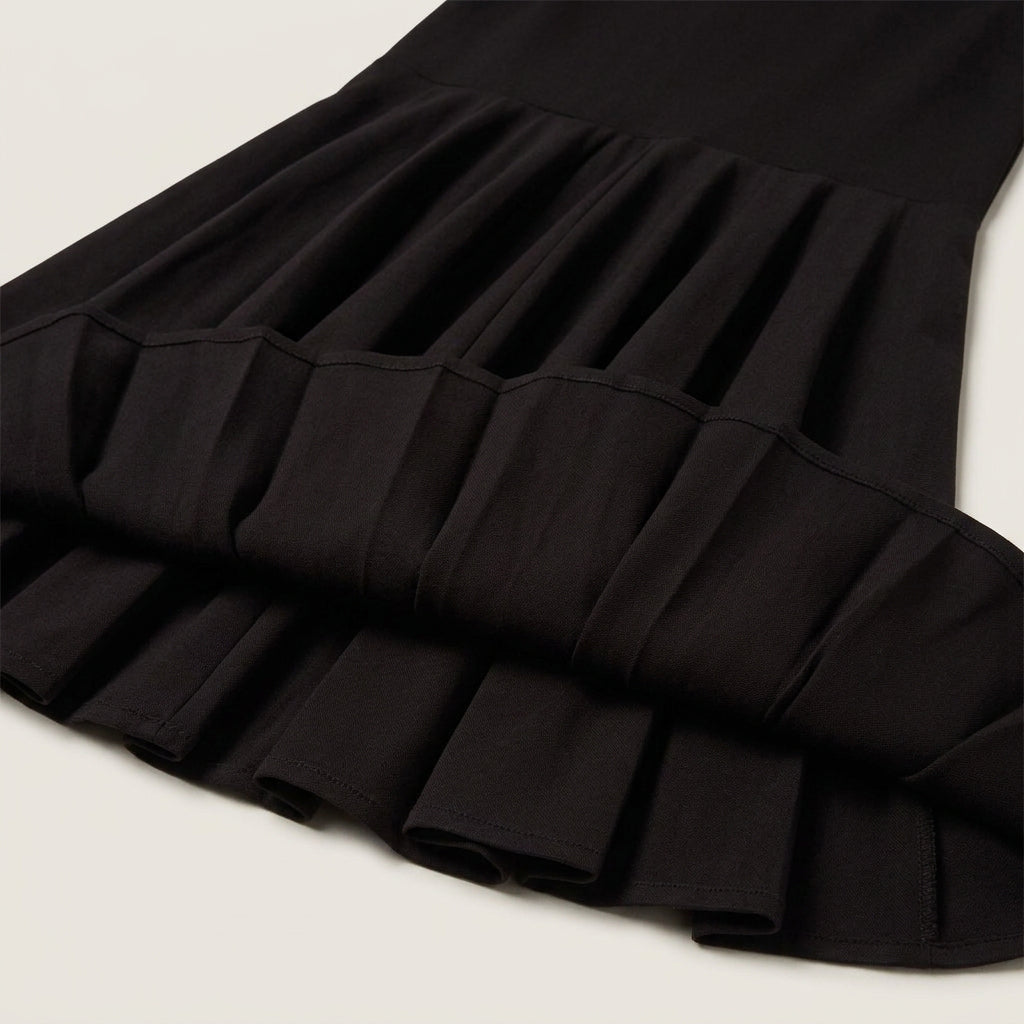 Vestido Midi de Cóctel con Falda de Vuelo para Mujer