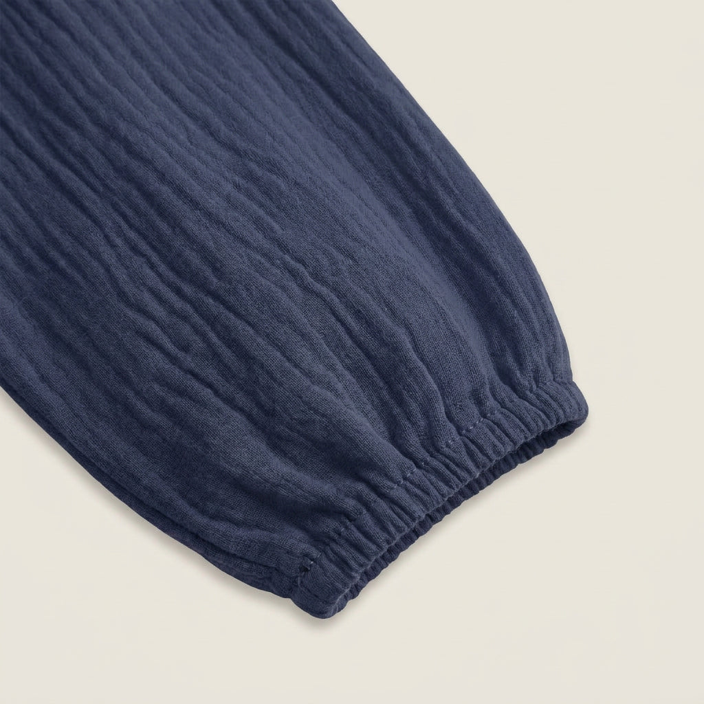 Conjunto de Blusa y Pantalón Efecto Gasa para Mujer