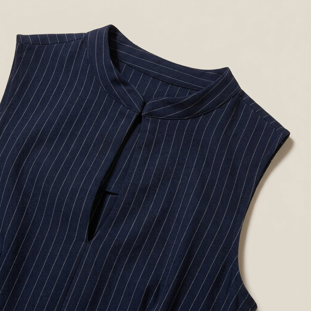 Conjunto de Chaleco y Pantalón Ancho para Mujer