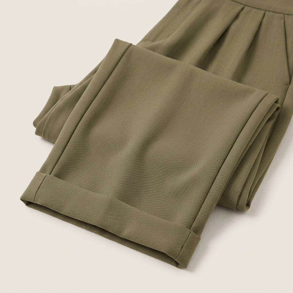 Conjunto Blusa Cruzada y Pantalón para Mujer