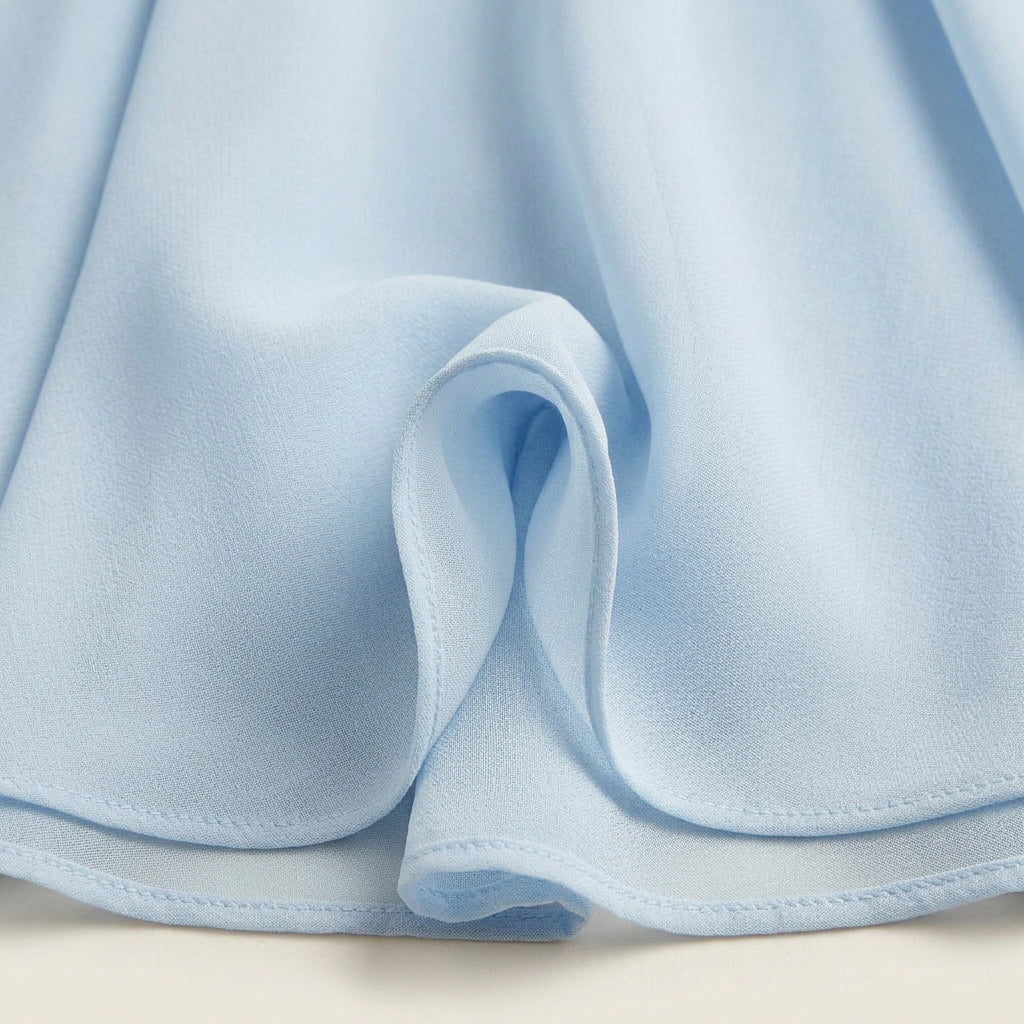 Vestido Largo Efecto Gasa sin Mangas para Mujer