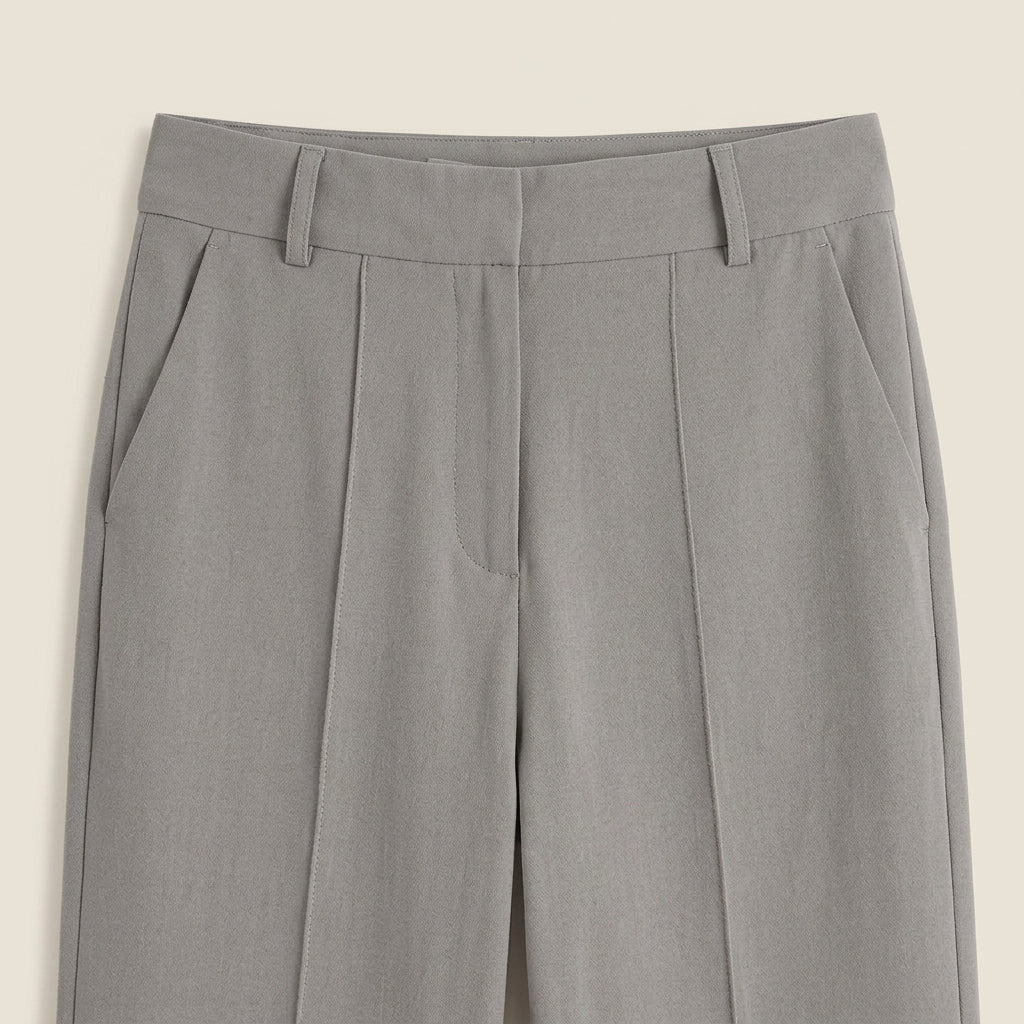 Conjunto Blazer Botón Pantalón Recto para Mujer