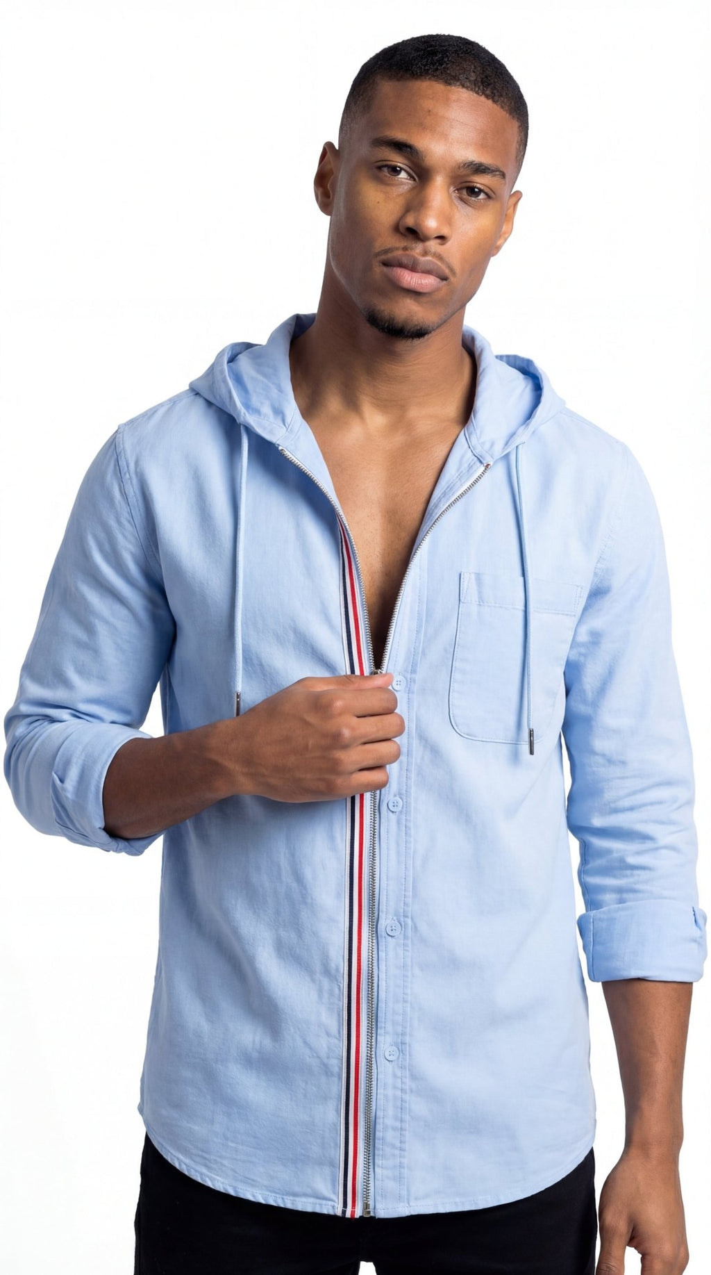 MANTO | CAMISA CON CAPUCHA - Nhaura