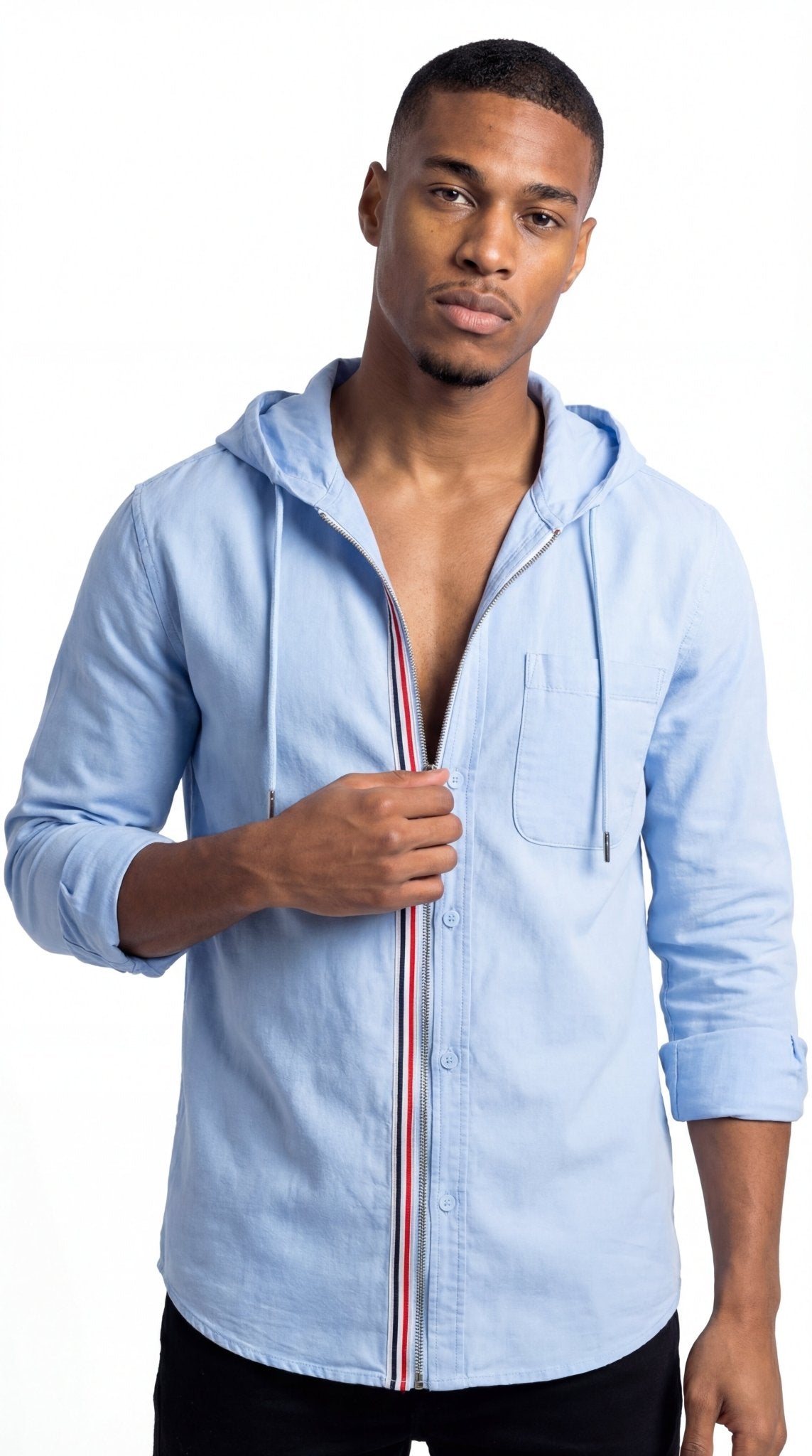 MANTO | CAMISA CON CAPUCHA - Nhaura